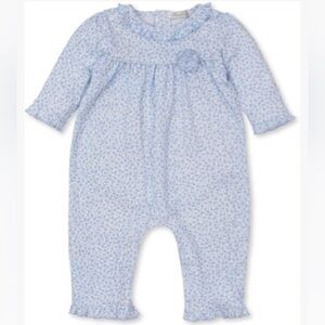 Kissy Kissy Set of 2 Playsuits Baby Girl Size 18-24 months Pink Blue Floral